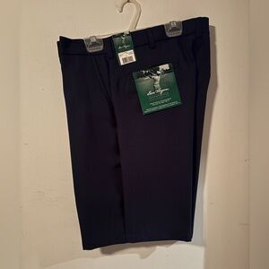 NEW W TAGS! Ben Hogan Navy Blue Men's Flat Front Shorts- Performance Golf Sz 34